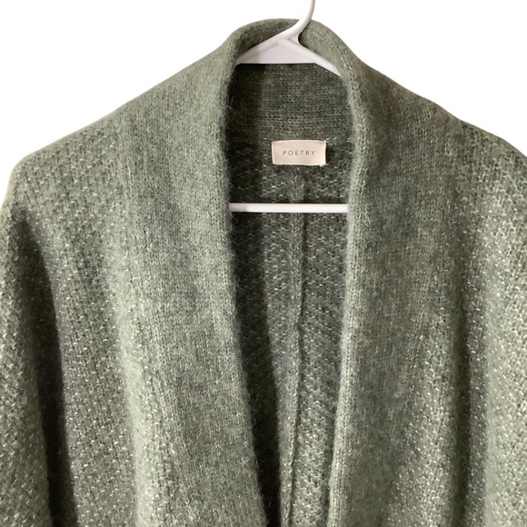 Poetry Cotton & Alpaca Open Front Cardigan - Picture 2 of 6